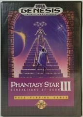 Phantasy Star III Generations of Doom - (LSA) (Sega Genesis)