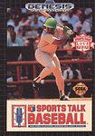 Sports Talk Baseball - (CBA) (Sega Genesis)