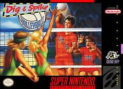 Dig and Spike Volleyball - (LSA) (Super Nintendo)