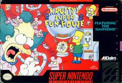 Krusty's Super Fun House - (LSA) (Super Nintendo)