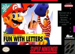 Mario's Early Years Fun with Letters - (LSAA) (Super Nintendo)