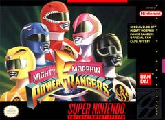 Mighty Morphin Power Rangers - (LSA) (Super Nintendo)