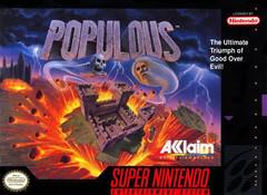 Populous - (LSA) (Super Nintendo)