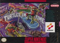 Teenage Mutant Ninja Turtles IV Turtles in Time - (LSA) (Super Nintendo)