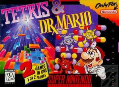 Tetris and Dr. Mario - (LSA) (Super Nintendo)