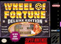 Wheel of Fortune Deluxe Edition - (LSBA) (Super Nintendo)