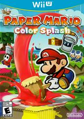 Paper Mario Color Splash - (SGOOD) (Wii U)