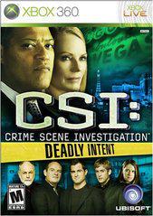 CSI: Crime Scene Investigation: Deadly Intent - (GBA) (Xbox 360)