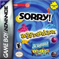 Aggravation / Sorry /  Scrabble Jr - (LSA) (GameBoy Advance)