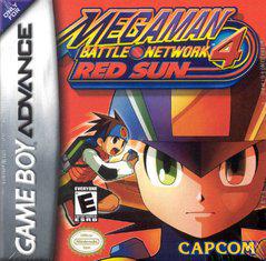 Mega Man Battle Network 4 Red Sun - (LSA) (GameBoy Advance)