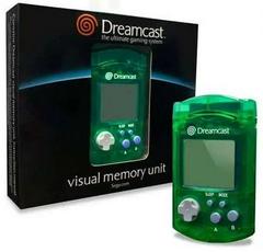 Green Dreamcast VMU - (CIBA) (Sega Dreamcast)