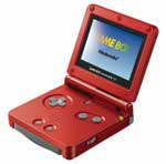 Red Gameboy Advance SP - (LSA) (GameBoy Advance)