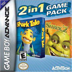 Shrek 2 and Shark Tale 2 in 1 - (LSA) (GameBoy Advance)