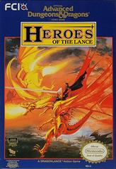 Advanced Dungeons & Dragons Heroes of the Lance - (LSA) (NES)