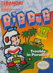 Dig Dug II: Trouble in Paradise - (MAA) (NES)