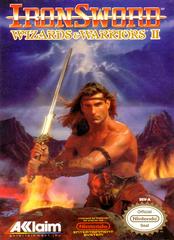 Iron Sword Wizards and Warriors II - (CIBA) (NES)