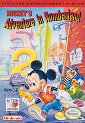 Mickey's Adventure in Numberland - (CIBBA) (NES)
