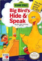 Sesame Street Big Bird's Hide and Speak - (MA) (NES)