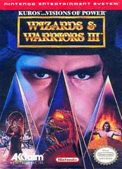 Wizards and Warriors III Kuros Visions of Power - (LSA) (NES)