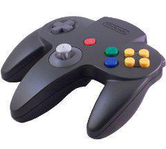 Black Controller - (LSA) (Nintendo 64)