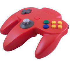 Red Controller - (LSAA) (Nintendo 64)