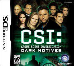 CSI Dark Motives - (LSAA) (Nintendo DS)