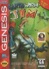 Earthworm Jim [Cardboard Box] - (CIBA) (Sega Genesis)