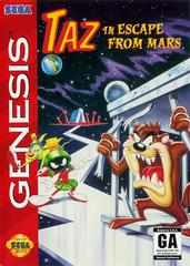 Taz in Escape from Mars [Cardboard Box] - (LSAA) (Sega Genesis)