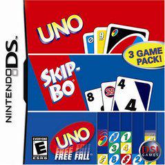 Uno & SkipBo & Free Fall - (LSAA) (Nintendo DS)