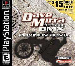 Dave Mirra Freestyle BMX Maximum Remix - (CIBA) (Playstation)