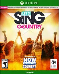 Letâs Sing: Country - (CIBA) (Xbox One)