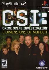 CSI 3 Dimensions of Murder - (CIBAA) (Playstation 2)