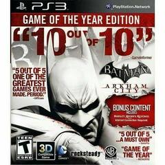 Batman: Arkham City [Game of the Year] - (CIBA) (Playstation 3)