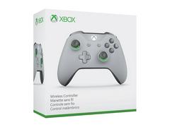 Xbox One Gray & Green Wireless Controller - (LSAA) (Xbox One)