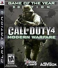 Call of Duty 4 Modern Warfare [Game of the Year] - (CIBAA) (Playstation 3)