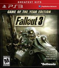 Fallout 3 [Game of the Year Greatest Hits] - (CIBAA) (Playstation 3)