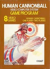 Human Cannonball [Text Label] - (LSAA) (Atari 2600)