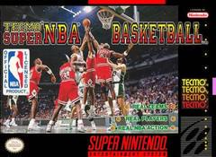 Tecmo Super NBA Basketball - (LSA) (Super Nintendo)