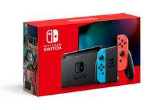 Nintendo Switch with Blue and Red Joy-con [Version 2] - (CIBAA) (Nintendo Switch)