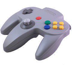 Gray Controller - (LSBA) (Nintendo 64)
