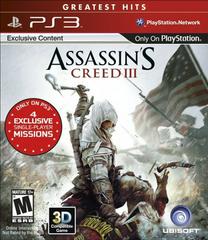 Assassin's Creed III [Greatest Hits] - (GBAA) (Playstation 3)